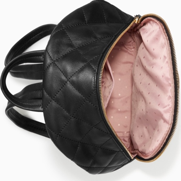 Nwt Emerson place ginnie leather black backpack - Picture 3 of 4